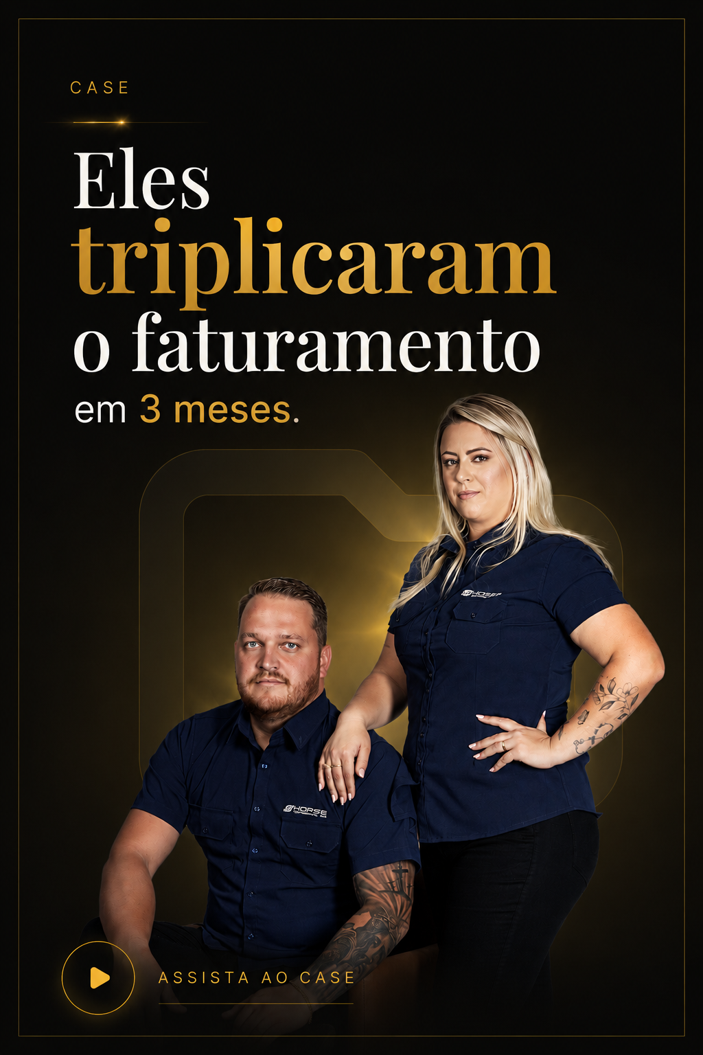 Triplicaram o faturamento em 3 meses